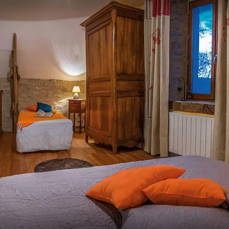 فندق مبيت وإفطار Et Jardin De Pierres Espédaillac