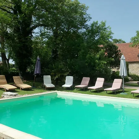 Et Jardin De Pierres فندق مبيت وإفطار Espédaillac